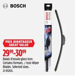 Canadian Tire Icon Wiper Blades offer