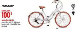 Canadian Tire RALEIGH Cafe Adult Bike offer