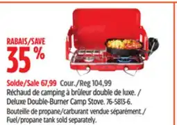 Canadian Tire Deluxe Double-Burner Camp Stove offer