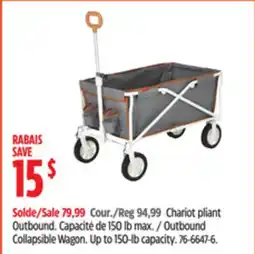 Canadian Tire Outbound Collapsible Wagon offer