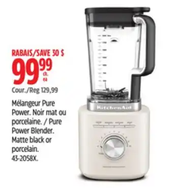 Canadian Tire Pure Power Blender offer