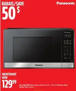 Canadian Tire 0.9 Cu-Ft Microwave, Black/ Stainless-Steel offer