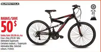 Canadian Tire Supercycle Adrenaline Bike offer