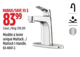 Canadian Tire Pfister Matlock 1-Handle offer