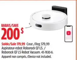 Canadian Tire Roborock Q7 L5 Robot Vacuum offer