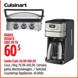 Canadian Tire Selected Countertop Appliances offer