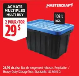 Canadian Tire Heavy-Duty Storage Tote offer