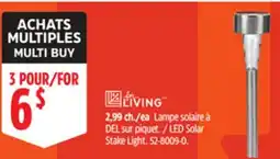 Canadian Tire LED Solar Stake Light offer