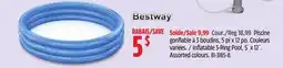 Canadian Tire Inflatable 3-Ring Pool, 5´ x 12˝ offer