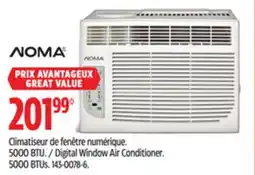 Canadian Tire Digital Window Air Conditioner. 5000 BTUs offer