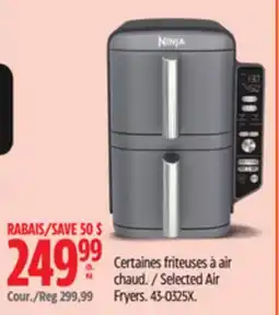 Canadian Tire Ninja Selected Air Fryers offer