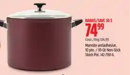 Canadian Tire 10-Qt Non-Stick Stock Pot offer
