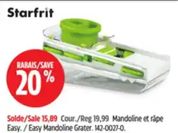 Canadian Tire Easy Mandoline Grater offer