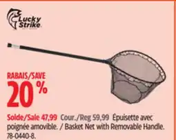 Canadian Tire Basket Net with Removable Handle offer