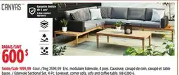 Canadian Tire Edenvale Sectional Set, 4-Pc offer