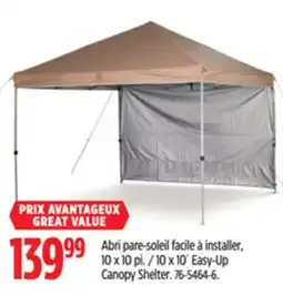 Canadian Tire Outbound 10 x 10´ Easy-Up Canopy Shelter offer