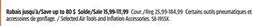 Canadian Tire Selected Air Tools and Inflation Accessories offer