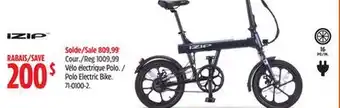Canadian Tire IZIP Polo Electric Bike offer