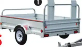 Canadian Tire 5 x 7´ Galvalume Plus Utility Trailer with Ramp Gate offer