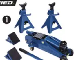 Canadian Tire 2-Ton Jack, Stands and Wheel Chock Kit offer