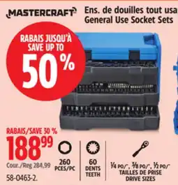 Canadian Tire General Use Socket Sets offer