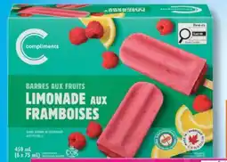 IGA COMPLIMENTS FROZEN TREATS offer