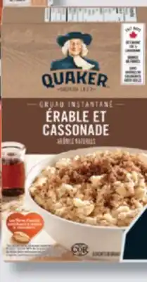 IGA QUAKER INSTANT OATMEAL offer