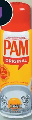 IGA PAM COOKING SPAY offer