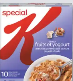 IGA KELLOGG'S SPECIAL K CEREAL offer
