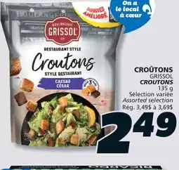 IGA GRISSOL CROUTONS offer