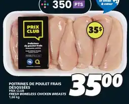 IGA PRIX CLUB FRESH BONELESS CHICKEN BREASTS offer