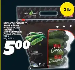 IGA SEEDLESS MINI CUCUMBERS offer