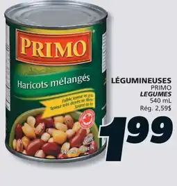 IGA PRIMO LEGUMES offer