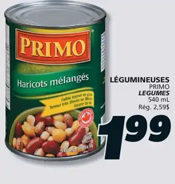 IGA PRIMO LEGUMES offer