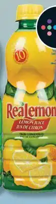 IGA REALEMON, REALIME LIME JUICE offer