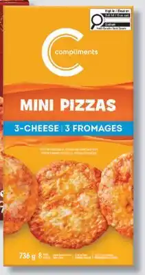 IGA COMPLIMENTS MINI PIZZAS offer