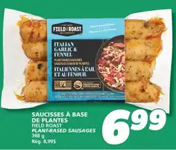 IGA FIELD ROAST PLANT-BASED SAUSAGES offer