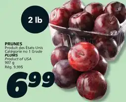 IGA PLUMS offer