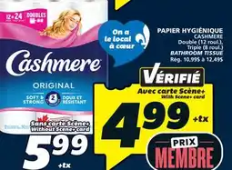 IGA CASHMERE BATHROOM TISSUE offer