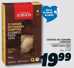 IGA LA MAISON DU GIBIER CONFIT DUCK LEGS offer