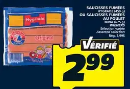 IGA HYGRADE WIENERS offer