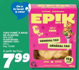 IGA EPIK EATS PLANT-BASED SMOKED TOFU offer