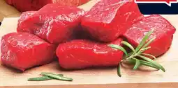 IGA FRENCH STEAK OR BEEF CUBES FOR BROCHETTES offer