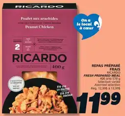 IGA RICARDO FRESH PREPARED MEAL offer