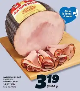 IGA GASPÉSIEN SMOKED HAM offer