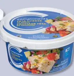 IGA COMPLIMENTS CHEESE offer