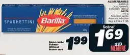IGA BARILLA PASTA offer