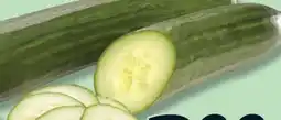 IGA SEEDLESS CUCUMBER offer