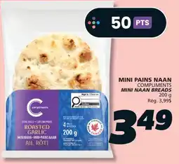 IGA COMPLIMENTS MINI NAAN BREADS offer