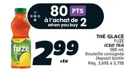 IGA FUZE ICED TEA offer